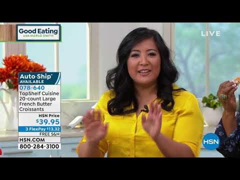 TopShelf Cuisine 20count Large French Butter Croissants