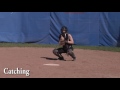 Sarah McMorrow (Class of 2019)- Softball Catcher Skills Video