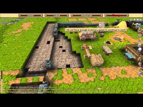 Let's Play Timber and Stone - Episode 10 - Skeletal Invasion