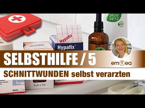 1. Hilfe bei Schnittwunden - es geht auch ohne Nadel und Faden!