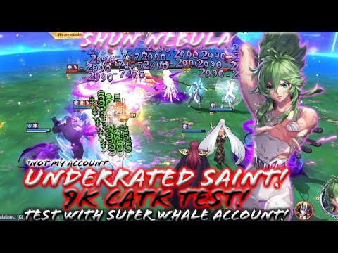 Saint Seiya: Awakening - Nebula Shun Underrated S Rank Saint! With Super Whale Account 9k CATK!