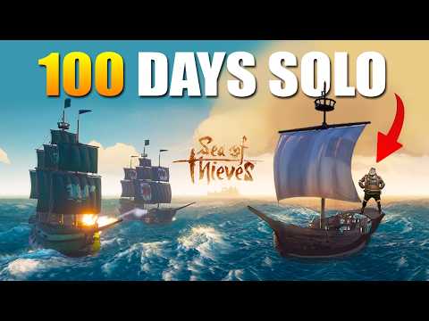 I spent 100 days SOLO in Sea of Thieves. Here's what happened.