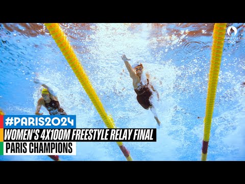 Women's 4x100m freestyle relay Final 🏊 | Paris Champions