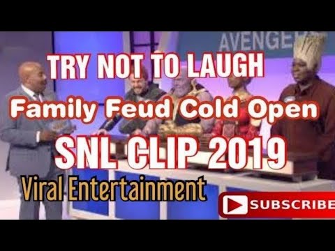try not to laugh family fued cold open snl clip 2019 avengers funny vines by ||Viral Entertainment