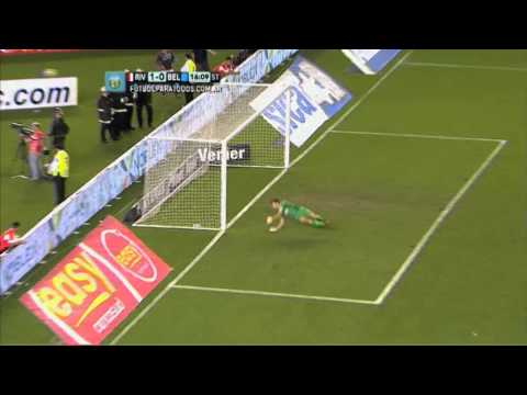 Gran tapada de Barovero. River 1 Belgrano 0. Fecha 12. Torneo de Primera División 2014 FPT