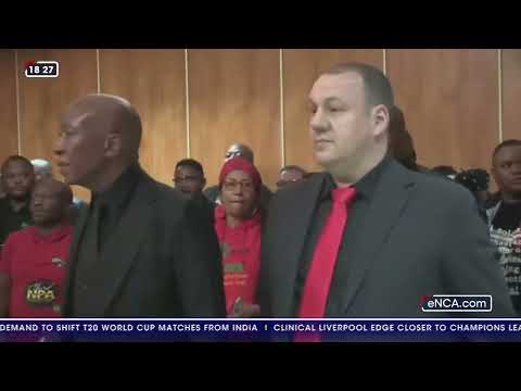 EFF vigil ahead of Julius Malema pre-sentencing hearing