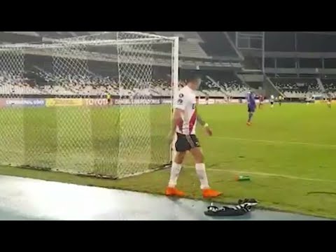 Enzo Pérez insulta al arquero de Flamengo | Enzo Pérez insulta a Diego Alves