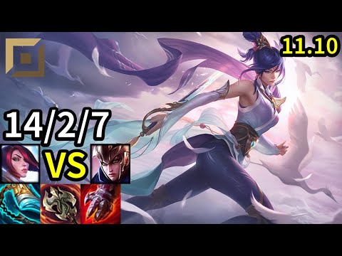 Fiora Top vs Quinn - KR Master | Patch 11.10