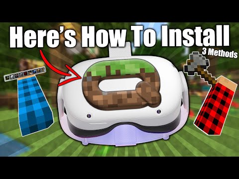 Quick & Easy Minecraft VR On Quest Install Guide - With & Without PC!