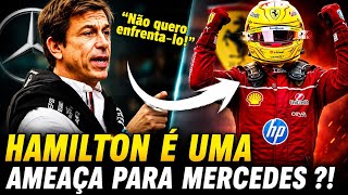 HAMILTON PODE AMEAÇAR TÍTULO DA MERCEDES? TOTO WOLFF DIZ QUE SIM | FORMULA 1