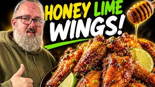 Honey Lime Wings That Go CRAZY