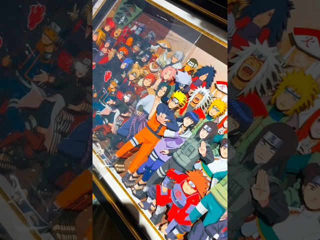 Vídeo relacionado con ZPPLD Póster de Naruto - Cuadro Enrollable de Anime Grande, Uchiha Sasuke, Figura de Anime, Videojuego de Desplazamiento - Decoración de Pared en Tela