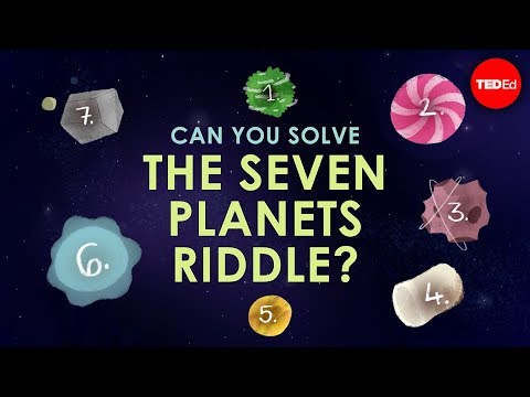 あなたは7つの惑星の謎を解くことができますか？- エドウィン・F・マイヤー (Can you solve the seven planets riddle? - Edwin F. Meyer)