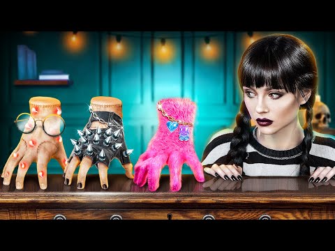 From Nerd to Wednesday Addams! Extreme Makeover Hacks and Gadgets