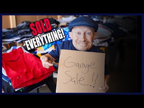 I'M SELLING ALL MY STUFF! (Garage Sale)