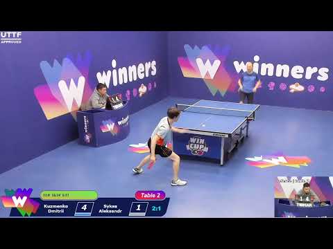 WINners CUP table 2  09.10  Kuzmenko Dmitrii - Syksa Aleksandr 11:30