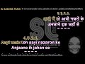 Paree Hoon Main Clean Karaoke With Scrolling Lyrics