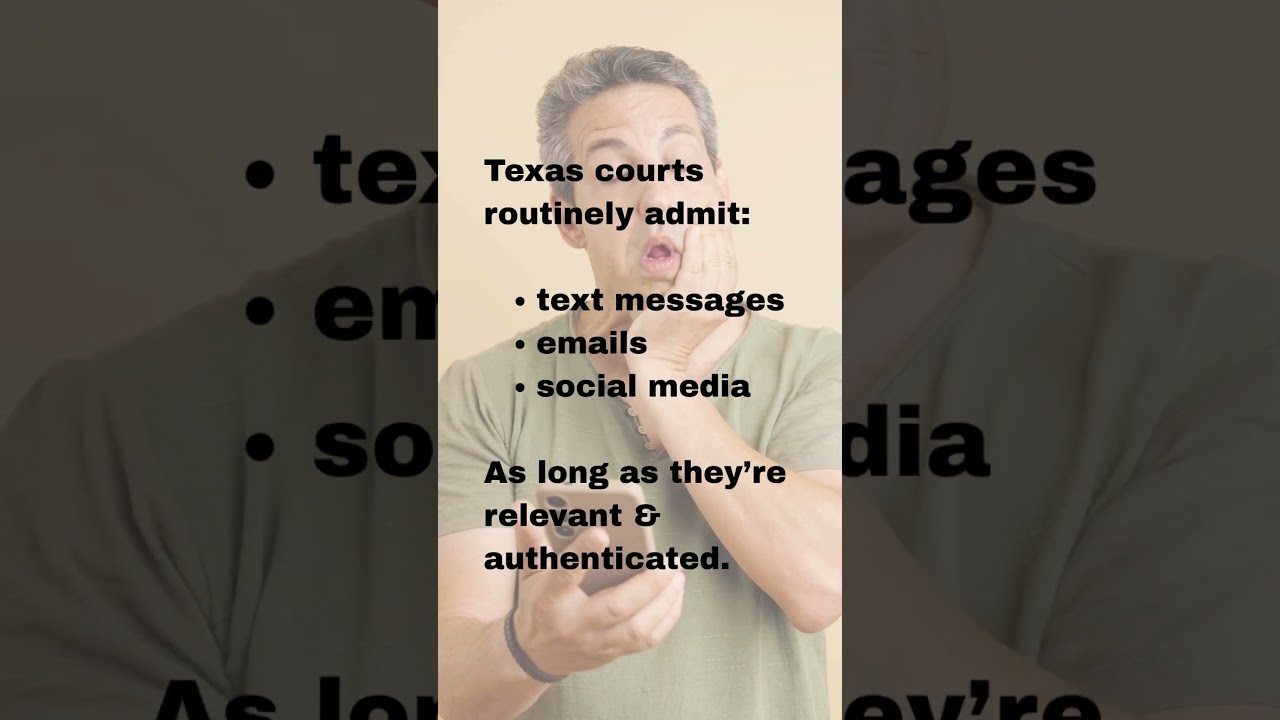 Your Social Media is Evidence in your Texas Divorce Case! Courtroom Shock | Ashmore Law Firm Dallas