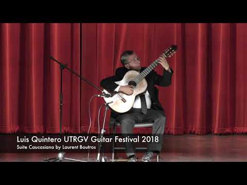 Luis Quintero UTRGV Guitar Festival 2018