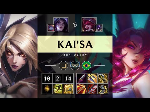 Kai'Sa ADC vs Xayah - BR Challenger Patch 25.13
