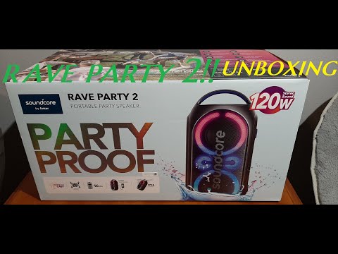 Soundcore Rave Party 2 🔥 Unboxing & Short Sound Demo. Is This The New Speaker To Beat Under $200?💵