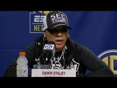 POSTGAME: Dawn Staley, Tyasha Harris, A'ja Wilson on Mississippi State — 3/4/18