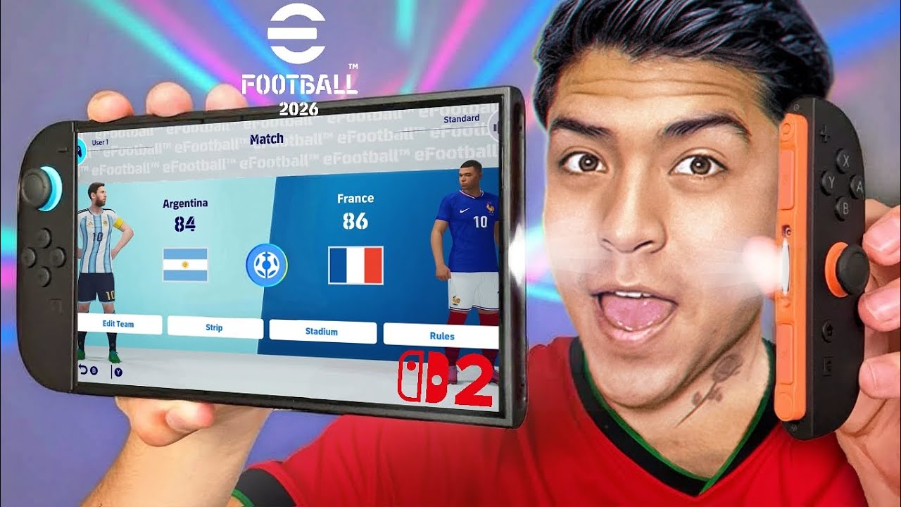 WOW!😯Asi es el Nuevo eFootball "Kick Off" Con Mejor Grafica y Mundo Abierto❓🎡 Primer Gameplay 2026!🎮