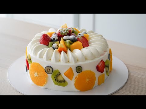 Fresh Cream Fruit Cake / Fruit Shortcake
