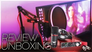 Video thumbnail for Focusrite Scarlett Solo Studio (2nd Gen) UNBOXING SETUP & REVIEW! by DesiredxFate