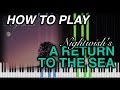 A RETURN TO THE SEA Nightwish Keyboard Tutorial