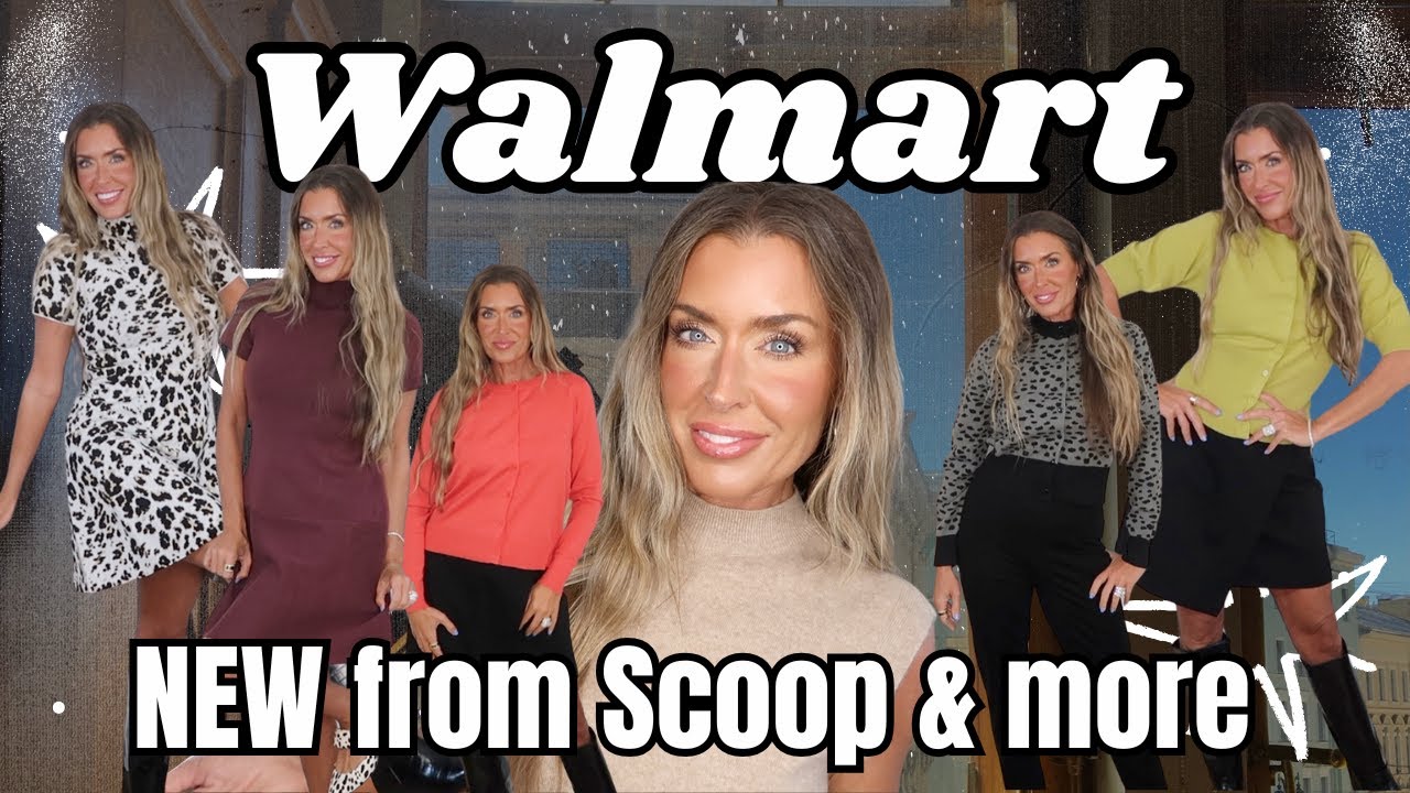 Walmart New For Fall Clothing Haul | New to SCOOP and & Time and Tru | Fall Try on Haul