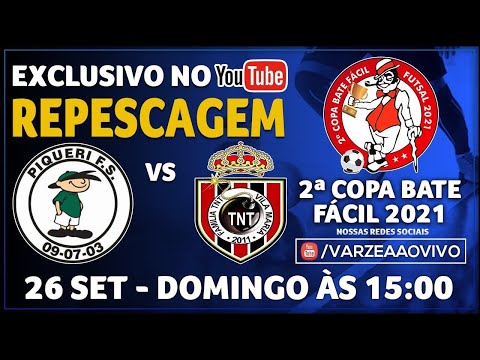 Piqueri FS x Família TNT - Repescagem - 2ª Copa Bate Fácil 2021