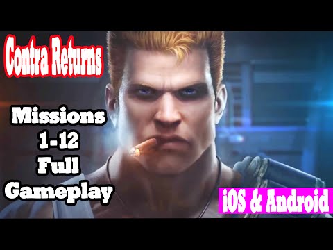 Contra Returns - MISSIONS 1-12 FULL GAMEPLAY | iOS & Android