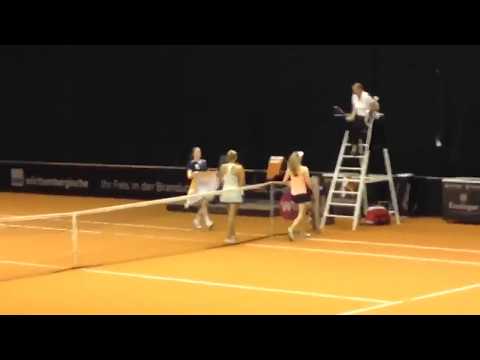 Julia Middendorf - Erstes WTA-Turnier (Quali in Stuttgart)