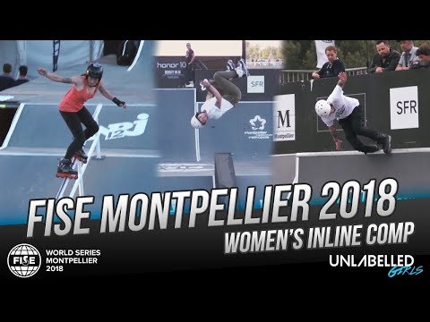 Women's Inline Comp at FISE WORLD Montpellier 2018 (Aggressive Inline Skating)