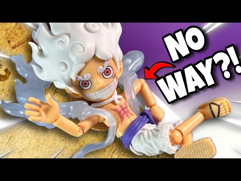 There’s a NEW Sh Figuarts Gear 5 Luffy in town!!!! (Sh Figuarts X WCF Gear 5 Monkey D. Luffy Review)