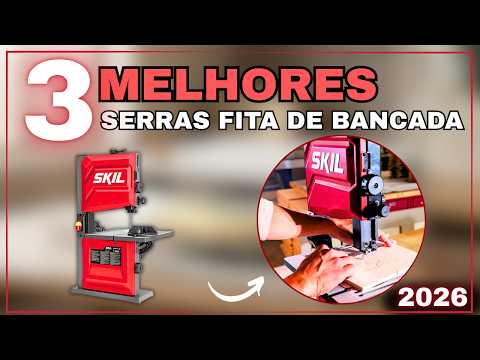TOP3 Serra Fita de Bancada 2026: Vonder SFV090, Nagano N08SFB1NY ou SKIL BW9501-00 — Custo Benefício