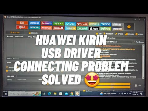 How To Install Huawei Kirin Usb Driver For UnlockTool