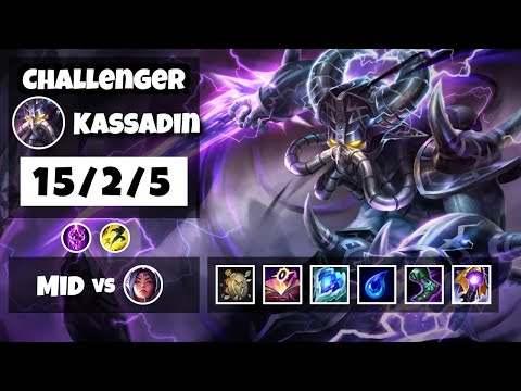 Kassadin vs Irelia BR Challenger MID (15/2/5) - v11.14