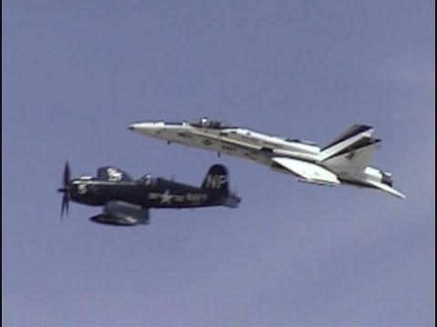 2009 AirPower Over Hampton Roads - USN Legacy Flight