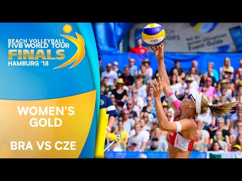 Women's Gold Medal: BRA vs. CZE | Beach Volleyball World Tour Finals Hamburg 2018