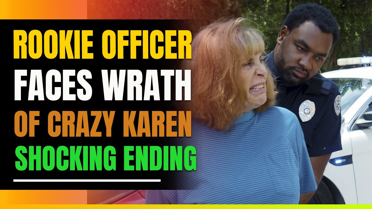 Black Police Officer Vs Crazy Karen. Shocking Ending