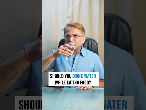 Should You Drink Water While Eating Food❓