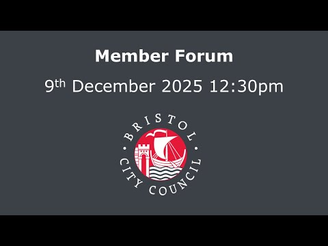 Member Forum - Questions & Statements from Councillors - Tuesday, 9th December, 2025 12.30 pm