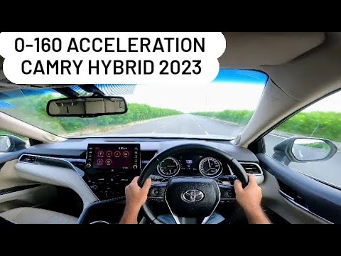 Toyota Camry Hybrid 2023 0-100 ACCELERATION TESTED | 0-100 to 0-160