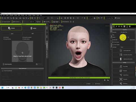 CC4如何导入DAZ  G9的高清模型