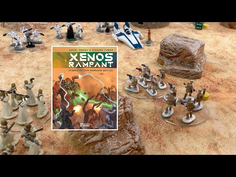 Xenos Rampant Star Wars Battle Report, Galactic Empire vs Desert Warlord