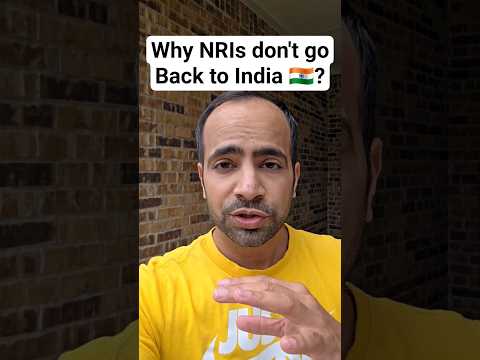 This is why NRIs don't go Back to India #shorts #indiansinamerica