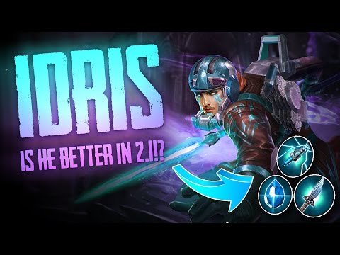 Vainglory Gameplay - Episode 284: IS HE BETTER IN 2.1!? Idris |CP| Jungle Gameplay [Update 2.1]