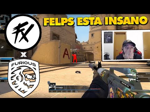 FELPS ON FIRE E FLUXO DESTRÓI NA FINAL!🔥🔥 MELHORES MOMENTOS FLUXO vs FURIOUS - Qualify IEM DALLAS
